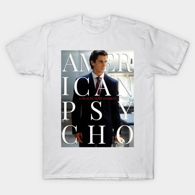 American Psycho Poster T-Shirt by MrZai